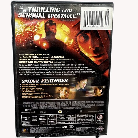 Sunshine DVD 2007 Sci-Fi Thriller Chris Evans Cillian Murphy - Picture 2 of 10